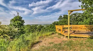 Image of Lamar Cabin + Deck w/ Hot Tub, Lake & Mtn Views