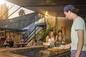Image of Budds In Surfers Backpackers