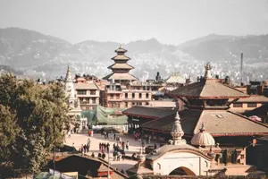 Image of Laxmi Homestay with main square view