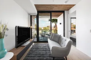 Image of Chic 1-Bed with a Sleek Balcony near Shops