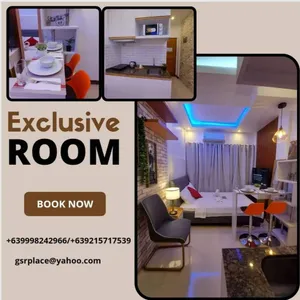 Image of Gsr Place Studio type unit room with kitchen.