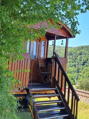 Image of Autarkes Tiny House mit Rheinblick