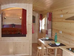 Image of La roulotte a la ferme
