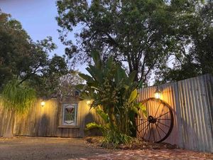 Image of Gypsy Van Tiny House with Unique Outdoor Bathroom, WIFI & Firepit