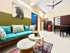 Image of Cozy 2BHK Apt near Ruby Hospital & EM Bypass