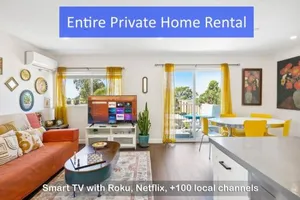 Image of Entire Private 3-BR Home w Balcony Views 10-mins to SD Gaslamp, Downtown, Available Now