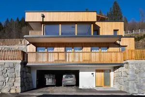 Image of Exklusives Chalet-Haus mit Gletscherblick
