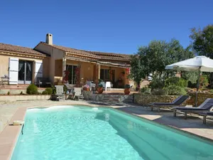Image of Grandstand view of the Verdon from this villa with private pool in Aups