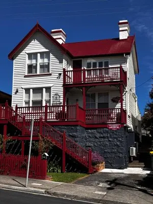 Image of Mersey River Cottage ( cir 1888) Central location with Amazing Ocean and Habour Views.