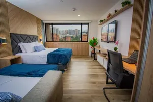 Image of Beautiful Suite in El Poblado, coworking, fast wifi