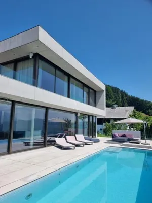 Image of Attersee Luxury Design Villa with dream views, large Pool and Sauna