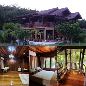 Image of Traditional Thai house บ้านเรือนไทย ใกล้หาดระยอง