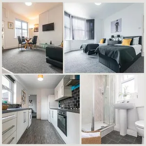Image of Wigan Short-Term Let 6 Beds, Free Wi-Fi, Free Parking