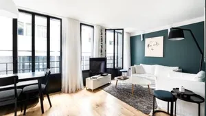 Image of Bright & renovated 3BD for 8 guests in Le Marais!
