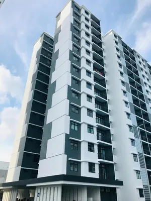 Image of Cikgukay Desaru Homestay Apartment With Pool View WiFi & Netflix