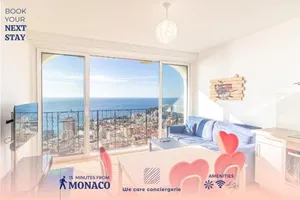 Image of Amazing Sea View T2- Near Monaco