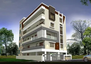 Image of SLS Homestay - Luxury AC Service Apartments 1BHK, 2BHK, 3BHK - Direct Flyover to Alipiri Tirumala Gate - Walk to PS4 Pure Veg Restaurants, Supermarkets - Near to National Highway & Padmavathi Amma Temple - Modular Kitchen, Living room -Free Superfast Wifi