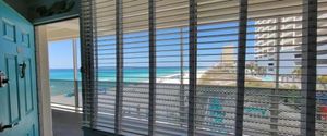 Image of COUPLES GETAWAY, HONEYMOON SWEET, Perfectly Cozy Beach Front Condo with kitchen, pool, free parking,CHECK-IN AT DOOR