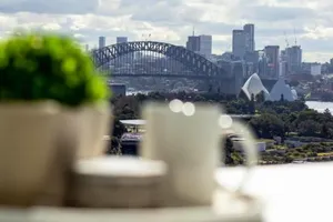 Image of Uninterrupted Harbour Bridge & City Views + Pool