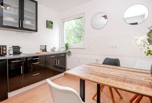 Image of Green Apartment for 4 - Essen, Kitchen, WIFI, Netflix