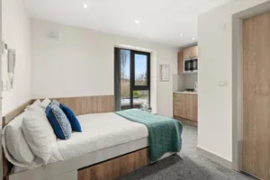 Image of Modern Studio Apartment with Free Parking in Wolverhampton 5min walk to City Centre