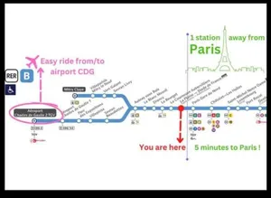 Image of Grand F2 de 50m2 pour 4 personnes - Paris 10eme Gare du Nord, Stade de France