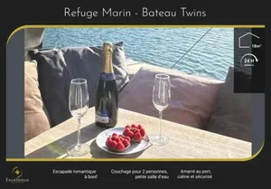 Image of Refuge Marin - Twins Boat