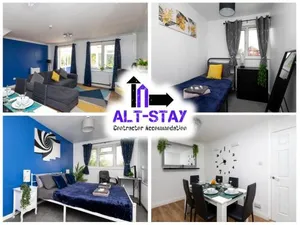 Image of Alt-Stay Accommodation, Grange Fields - 3 Bed 1 Bath - Contractors & Long Stays