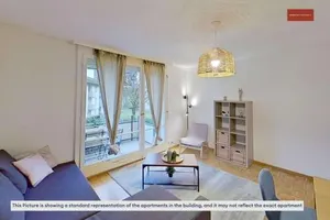 Image of Cozy Zürich 3BR with Balcony and Kitchen