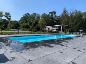 Image of Beautiful chalet in a holiday park by a pond