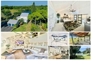 Image of Magical house with beautiful designs, near beach