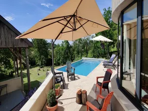 Image of Holiday home near Thizay with private pool