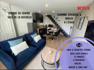 Image of Le p tit Rétais proche marché central et gare SNCF- wifi haut débit -