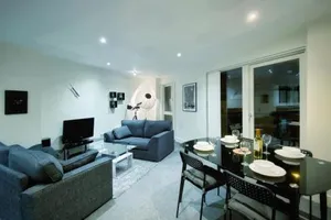 Image of Two Bedroom Luxury Apt with film style