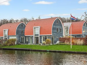 Image of House with private pool, located on the water