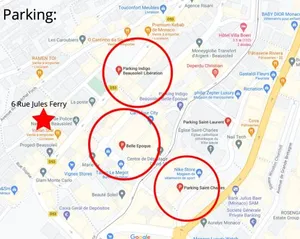 Image of Centre de Beausoleil, climatisé, Wifi, terrasse.