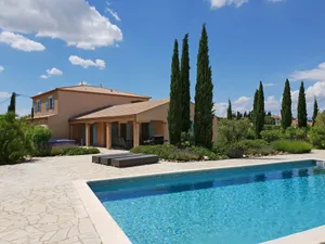 Image of Villa with heated pool, jacuzzi, sports field and stunning views