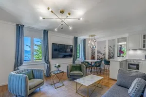 Image of Soft Glam 1-bedroom appt - Lake & Mountain View