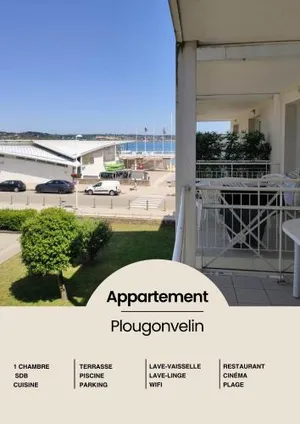 Image of Superbe appartement avec piscine sauna et petite vue mer