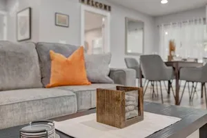 Image of Adventure Awaits in Tampa Bay with Beautiful Decor 4BR with Backyard Oasis Near Busch Gardens & Adventure Island