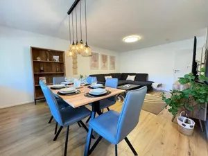 Image of 3 Zimmer Apartment, 90 qm, ruhig und zentrumsnah, max 6 Pers, 15 qm Balkon , private Garage, Internet 1000 MBit