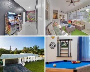 Image of Game & Chill Manor - Arcade - Pool - Pool table