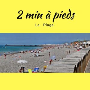 Image of L'établissement LA PLAGE A 2 PAS, vous propose 4 appartements neufs, NETFLIX, lits faits à votre arrivée, serviettes de toilette, Wifi, en hyper centre ,Plage à 100m, BOX à Vélos, paiement 3 fois sans frais, prix tout compris