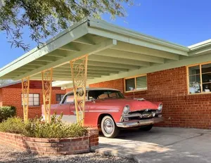 Image of Retro 50's mid century modern home