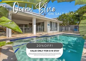 Image of Ocean Blue On Salt Beach