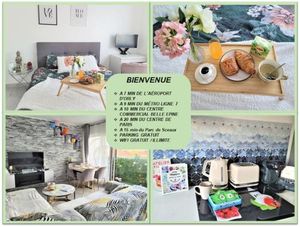 Image of Magnifique appartement 10 min de Paris - Parking privée Gratuit