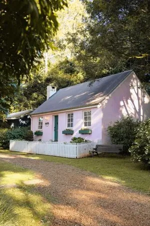 Image of The Romantic Pink English Cottage at Tamborine Mountain