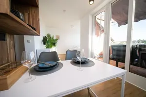Image of Studio WHITE - Central - Balcony - Fair - Kitchen