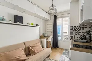Image of Small comfortable studio near Eiffel Tower