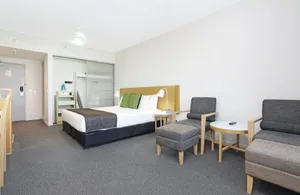 Image of Deluxe King Room with Sea View and City Views